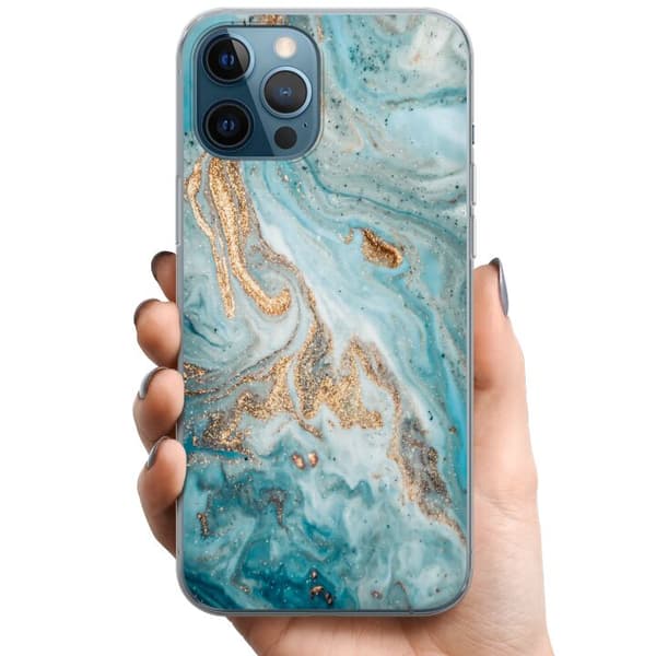 Apple iPhone 12 Pro TPU Mobildeksel Magisk Marmor