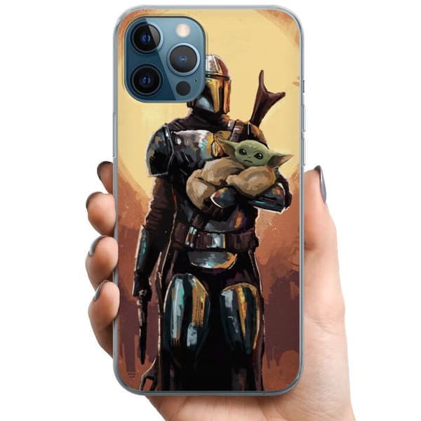 Apple iPhone 12 Pro TPU Mobilskal Baby Yoda