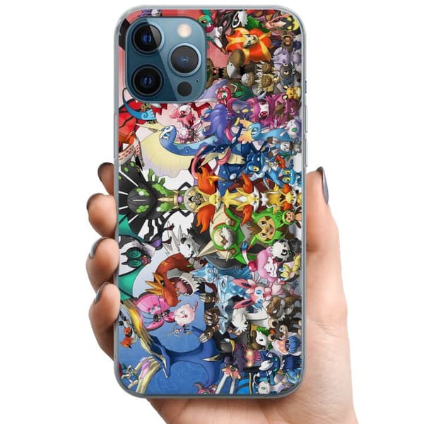 Apple iPhone 12 Pro TPU Mobildeksel Pokemon