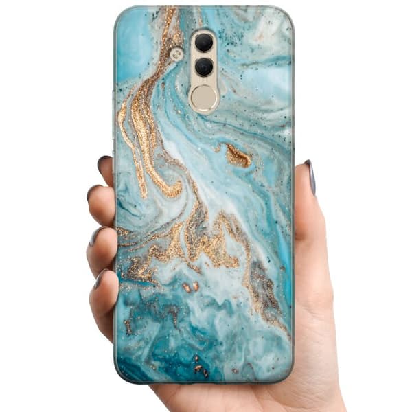Huawei Mate 20 lite TPU Mobildeksel Magisk Marmor