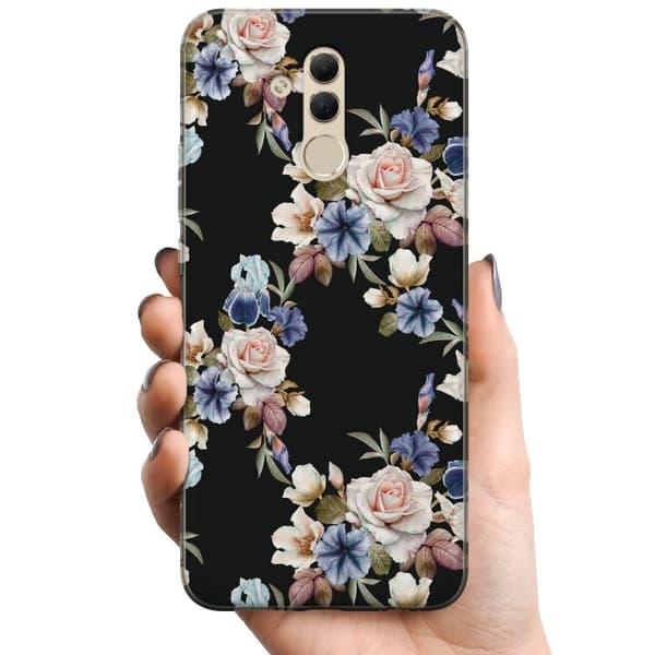 Huawei Mate 20 lite TPU Mobildeksel Blomstre
