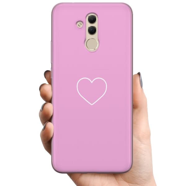 Huawei Mate 20 lite TPU Mobilcover Hjerte