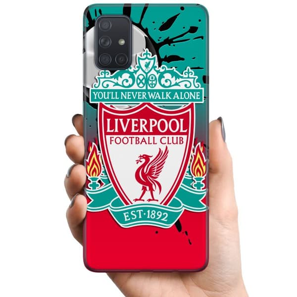 Samsung Galaxy A71 TPU Mobilskal Liverpool