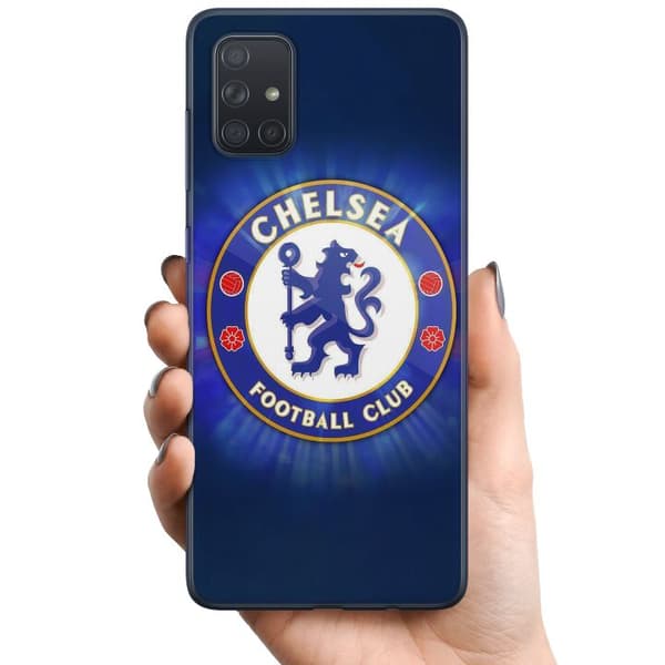 Samsung Galaxy A71 TPU Mobilcover Chelsea