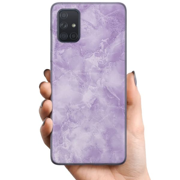Samsung Galaxy A71 TPU Mobilcover Marmelade