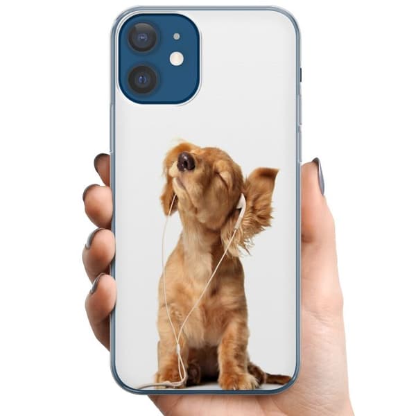 Apple iPhone 12  TPU Matkapuhelimen kuori Koira