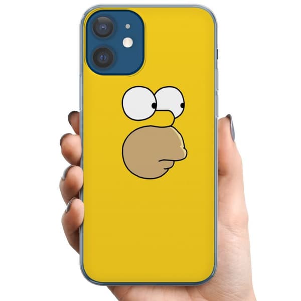 Apple iPhone 12  TPU Mobildeksel Homer Simpson