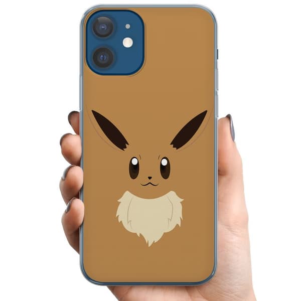 Apple iPhone 12  TPU Mobildeksel Pokémon - Eevee