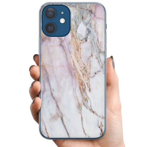 Apple iPhone 12  TPU Mobilskal Marmor