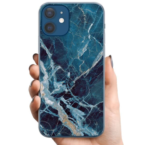 Apple iPhone 12  TPU Mobilskal Marmor