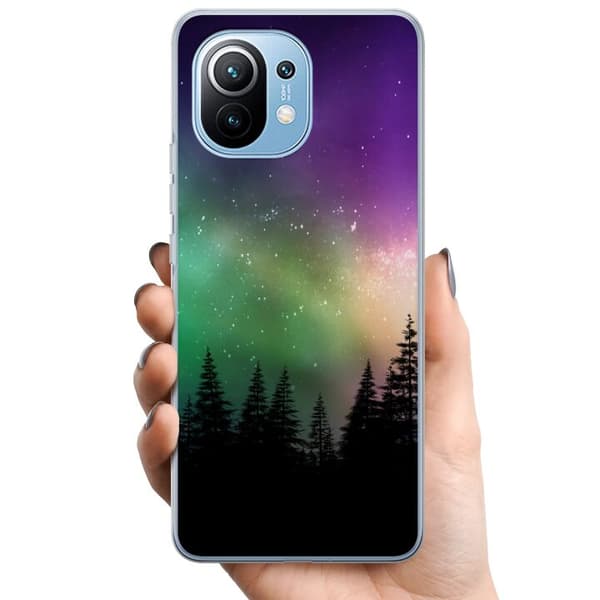 Xiaomi Mi 11 TPU Mobilskal Northern Lights