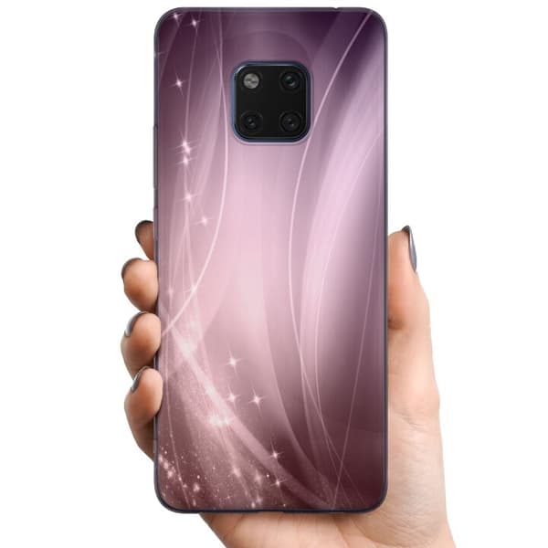 Huawei Mate 20 Pro TPU Matkapuhelimen kuori Vaaleanpunainen