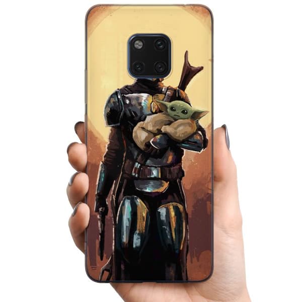 Huawei Mate 20 Pro TPU Matkapuhelimen kuori Baby Yoda