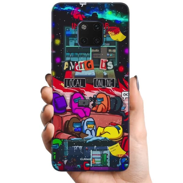 Huawei Mate 20 Pro TPU Mobilcover Among Us