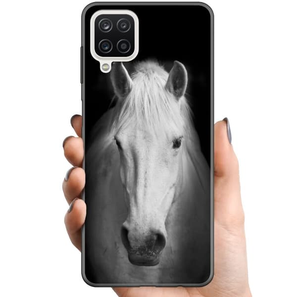 Samsung Galaxy A12 TPU Matkapuhelimen kuori Hevonen