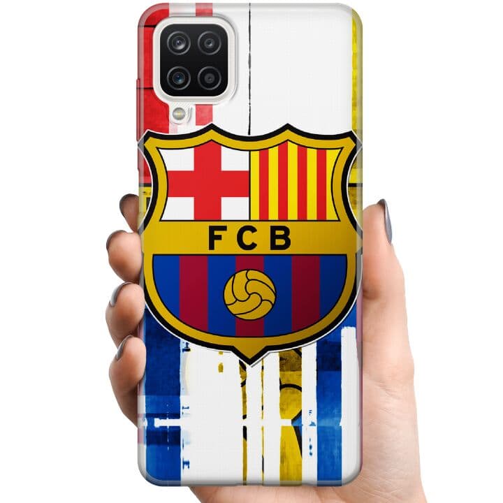 Samsung Galaxy A12 TPU Mobilskal FC Barcelona