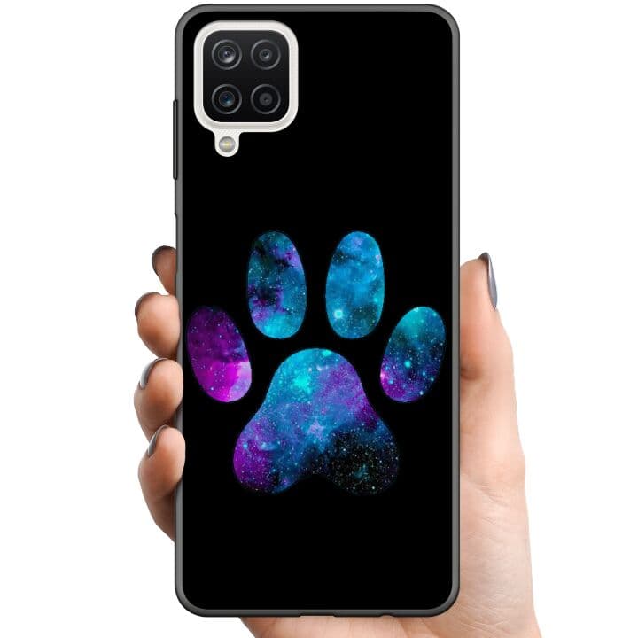 Samsung Galaxy A12 TPU Mobilskal Galaxy Paw