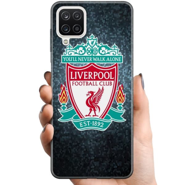 Samsung Galaxy A12 TPU Matkapuhelimen kuori Liverpoolin Jalkapalloseura