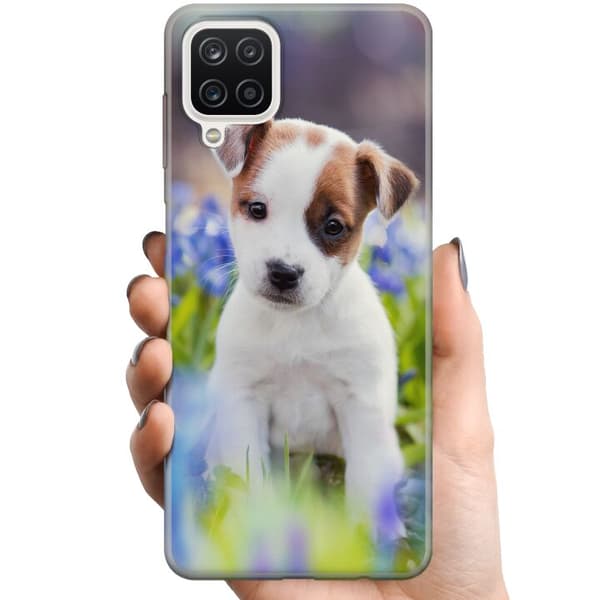Samsung Galaxy A12 TPU Mobildeksel Hund