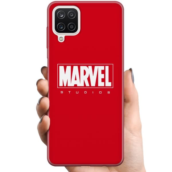 Samsung Galaxy A12 TPU Matkapuhelimen kuori Marvel