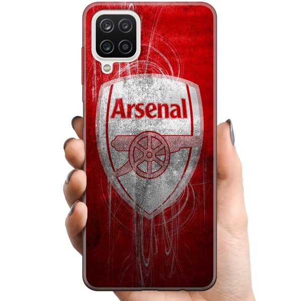 Samsung Galaxy A12 TPU Matkapuhelimen kuori Arsenal