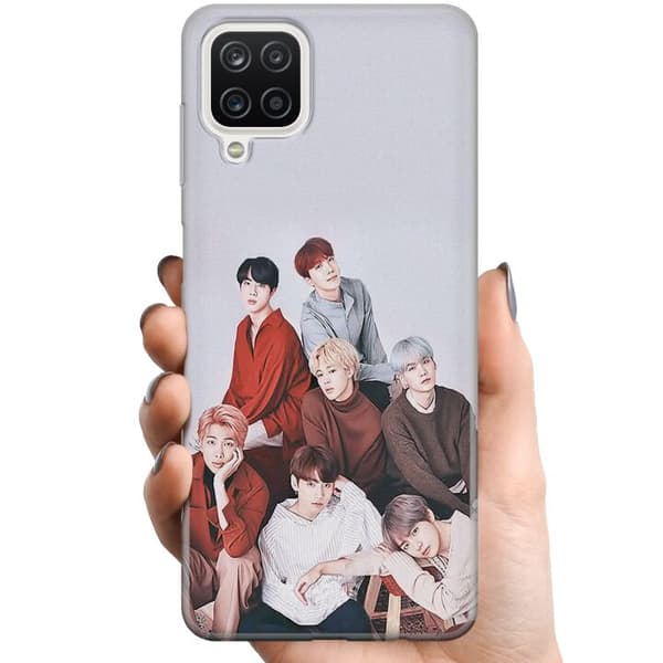 Samsung Galaxy A12 TPU Matkapuhelimen kuori K-POP BTS