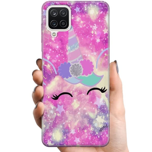 Samsung Galaxy A12 TPU Matkapuhelimen kuori Unikorni