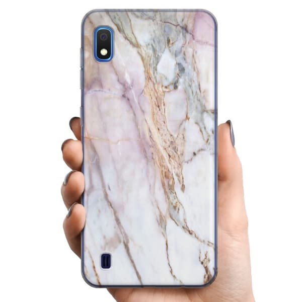 Samsung Galaxy A10 TPU Matkapuhelimen kuori Marmori
