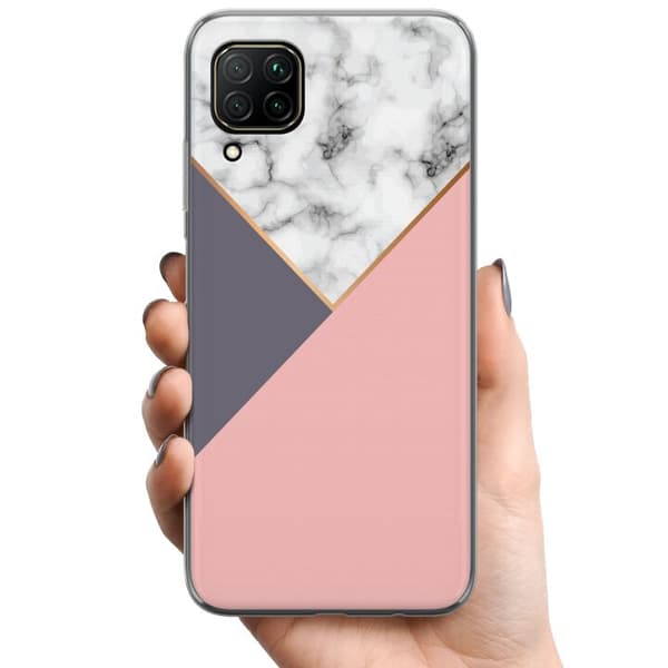 Huawei P40 lite TPU Matkapuhelimen kuori Marmori Leikkaus