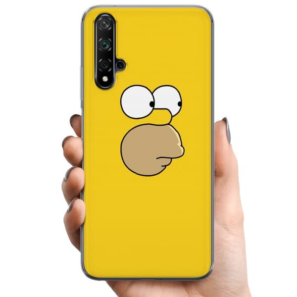 Huawei nova 5T TPU Mobildeksel Homer Simpson