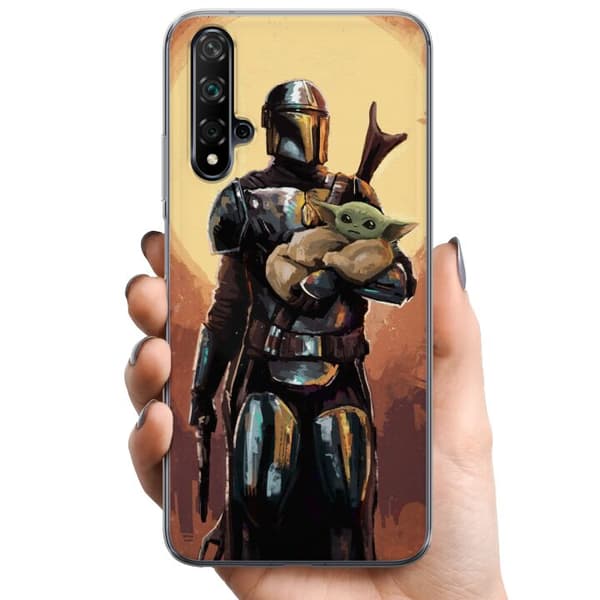 Huawei nova 5T TPU Mobilcover Baby Yoda