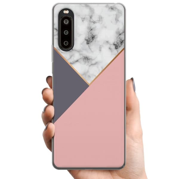 Sony Xperia 10 II TPU Mobildeksel Marmor Kutt