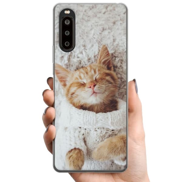 Sony Xperia 10 II TPU Mobildeksel Katt