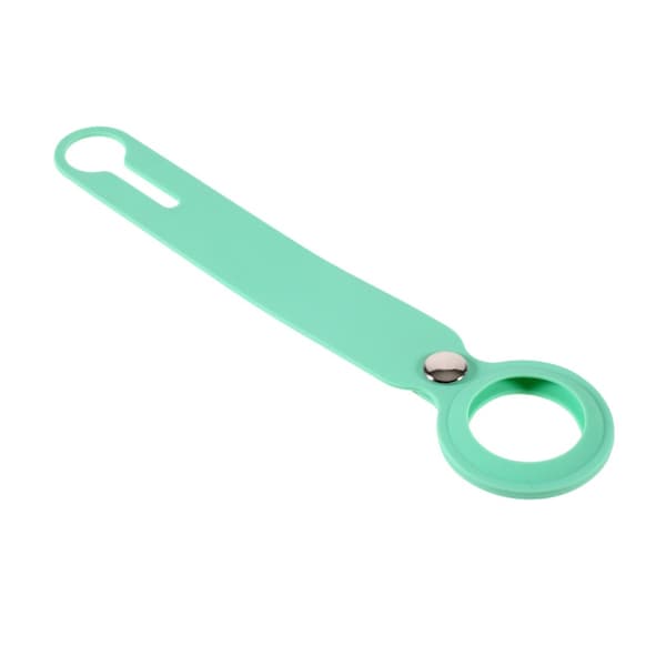 Apple AirTag Hållare Silikon Cyan