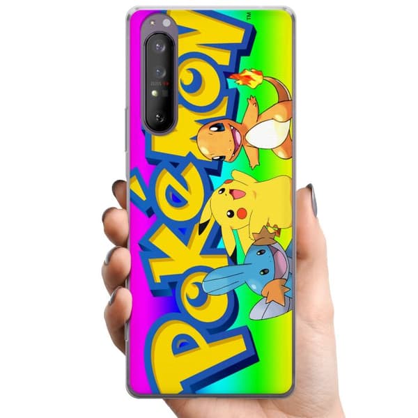 Sony Xperia 1 II TPU Matkapuhelimen kuori Pokémon