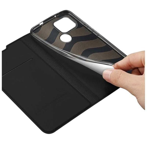 Google Pixel 4a 4G/LTE Flip Case Skin Pro med kortrum
