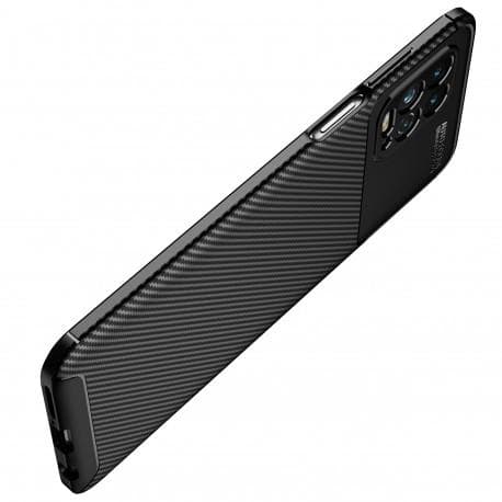 Motorola Moto G100 Stöttåligt Skal FullCarbon V4