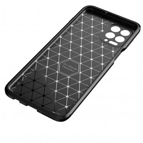 Motorola Moto G100 Stöttåligt Skal FullCarbon V4