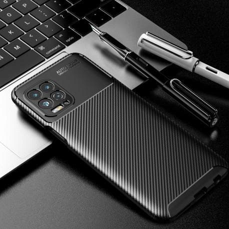 Motorola Moto G100 Stöttåligt Skal FullCarbon V4