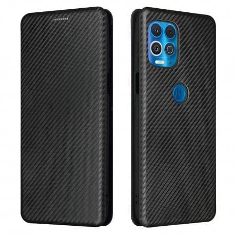 Motorola Moto G100 Flipfodral Kortfack CarbonDreams®