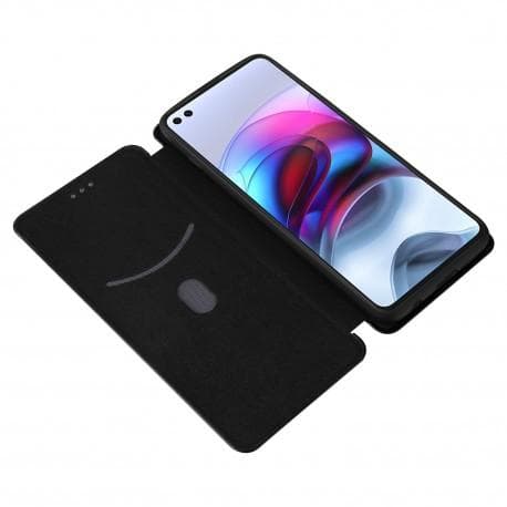 Motorola Moto G100 Flipfodral Kortfack CarbonDreams®