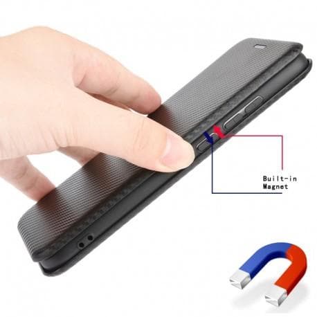 Motorola Moto G100 Flipfodral Kortfack CarbonDreams®