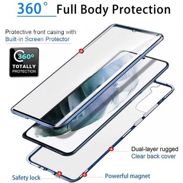 Samsung S21 Plus Comprehensive Premium Cover Glassback V4