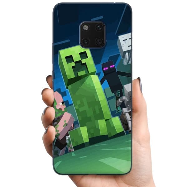 Huawei Mate 20 Pro TPU Matkapuhelimen kuori MineCraft