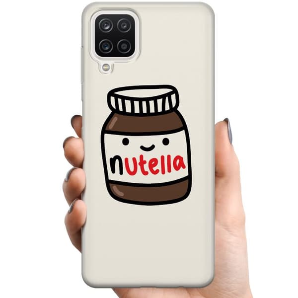 Samsung Galaxy A12 TPU Matkapuhelimen kuori Nutella