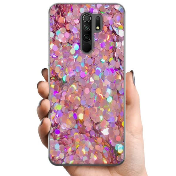 Xiaomi Redmi 9 TPU Mobildeksel Glimmer