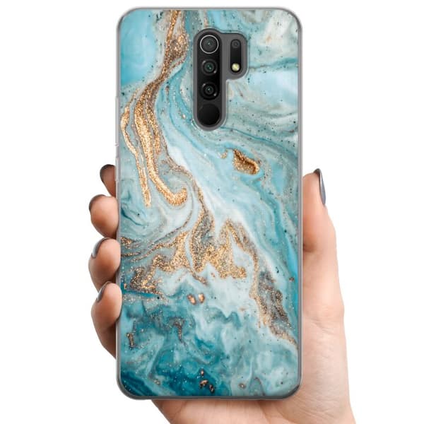Xiaomi Redmi 9 TPU Mobilcover Magisk Marmor