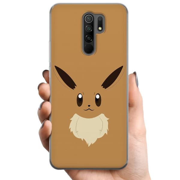 Xiaomi Redmi 9 TPU Mobilcover Pokémon - Eevee