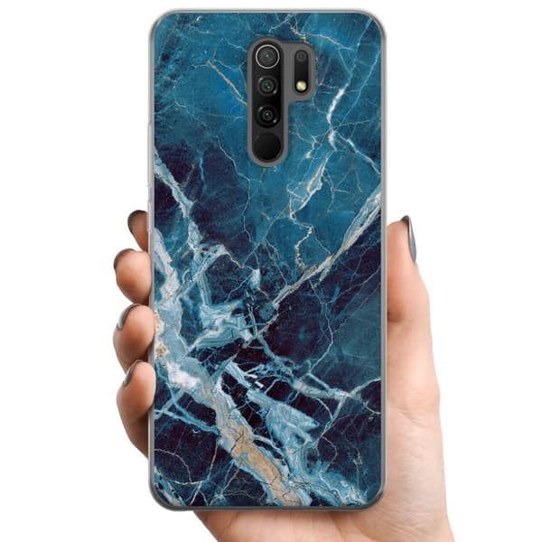 Xiaomi Redmi 9 TPU Mobildeksel Marmor