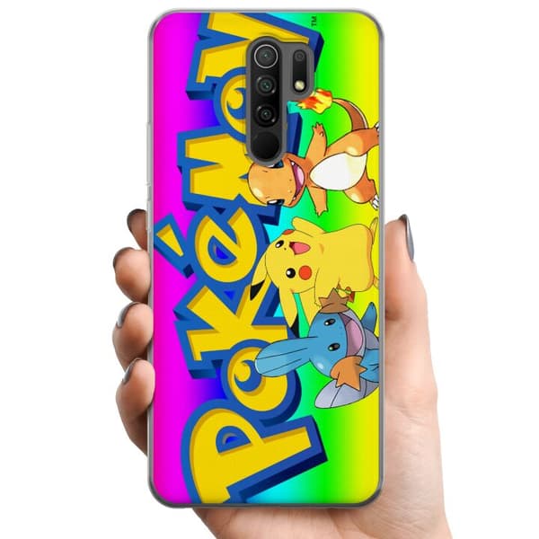 Xiaomi Redmi 9 TPU Mobilcover Pokémon